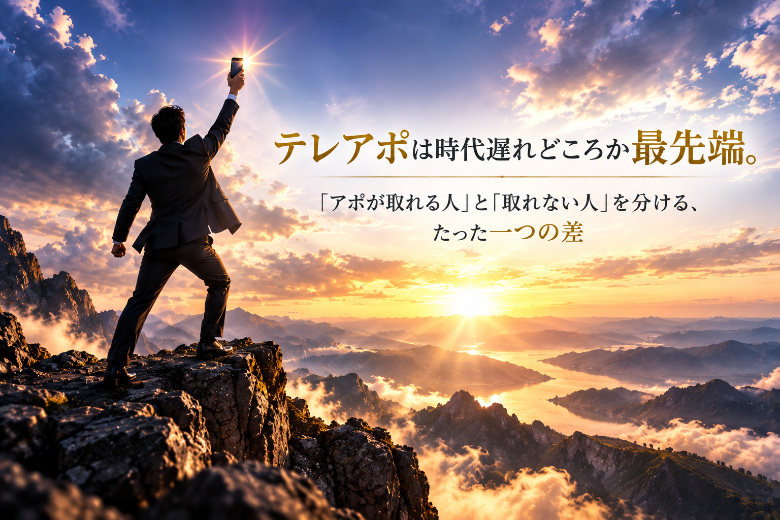テレアポは時代遅れどころか最先端。「アポが取れる人」と「取れない人」を分ける、たった一つの差、のタイトル画像